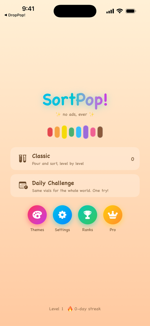 SortPop! screenshot 1