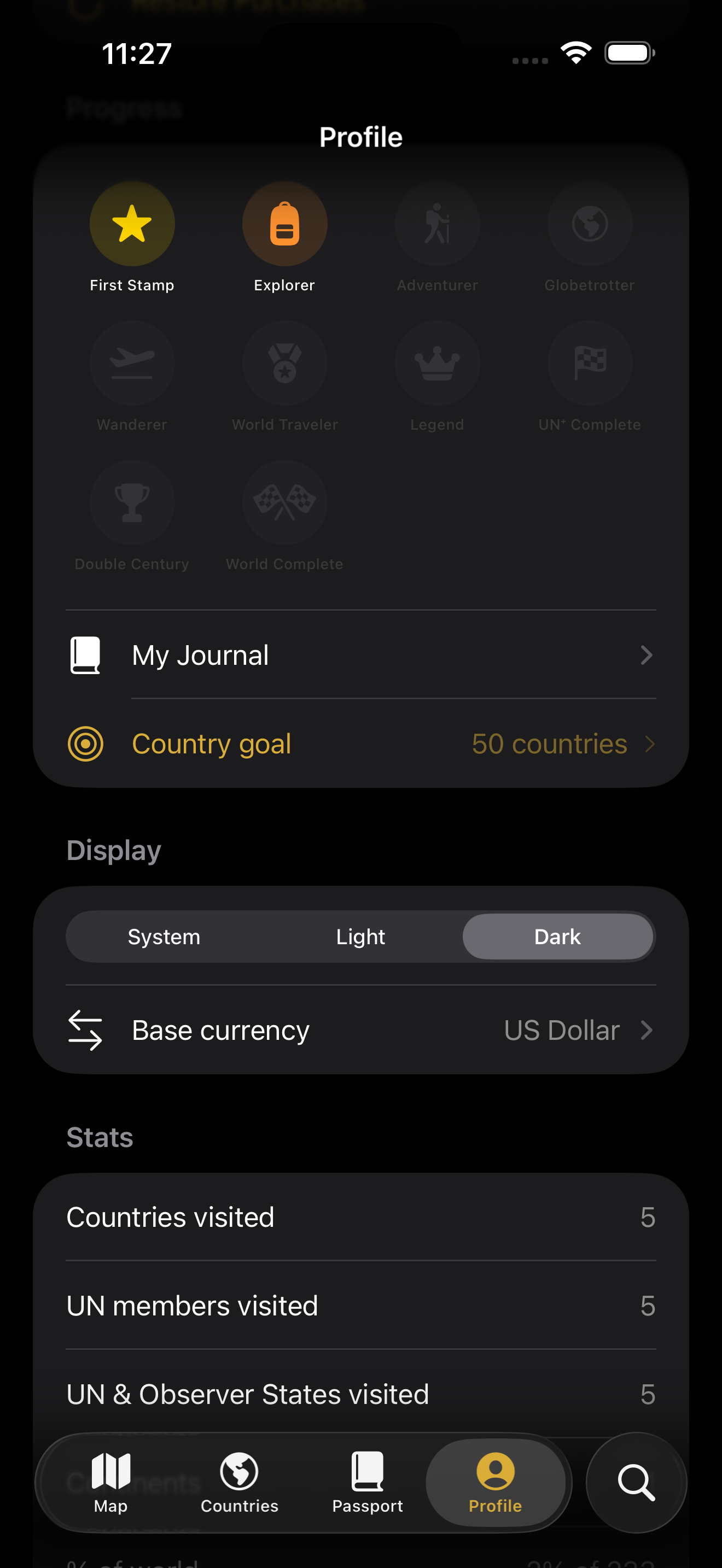 Roam America milestones