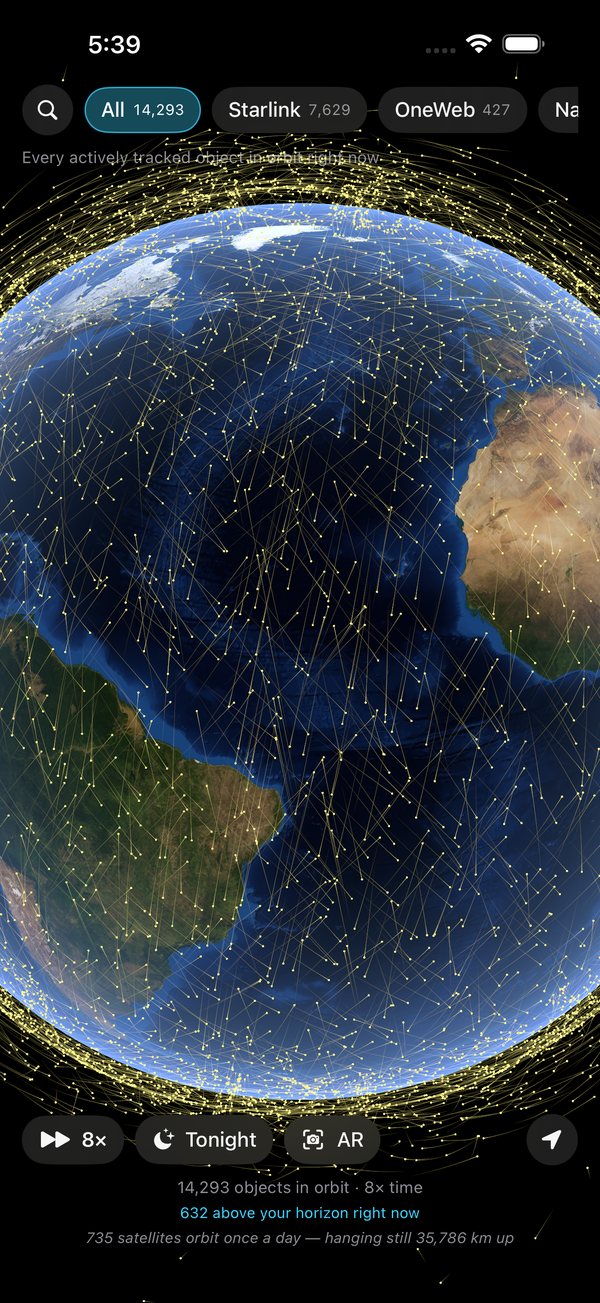 Satellite Tracker screenshot